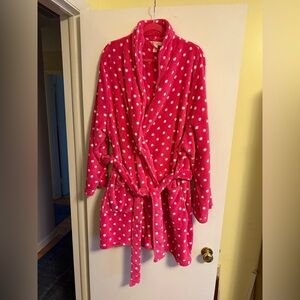 Cacique Lane Bryant Bath Robe 22/24 Pink